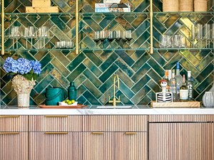 Sonoma Tile Euphoria 3x9 Rain Forest